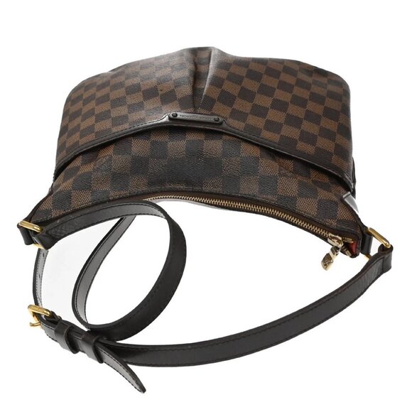 LOUIS VUITTON Bloomsbury PM Shoulder Bag Damier Leather Brown - Picture 6 of 16